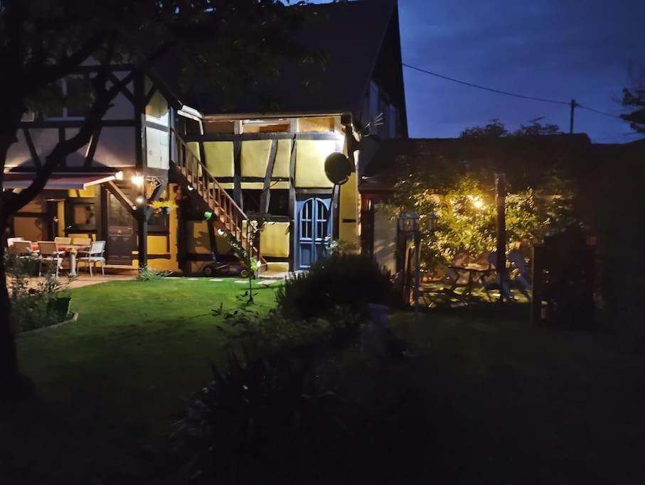 Gite Alsace Appenwihr Bagian luar foto
