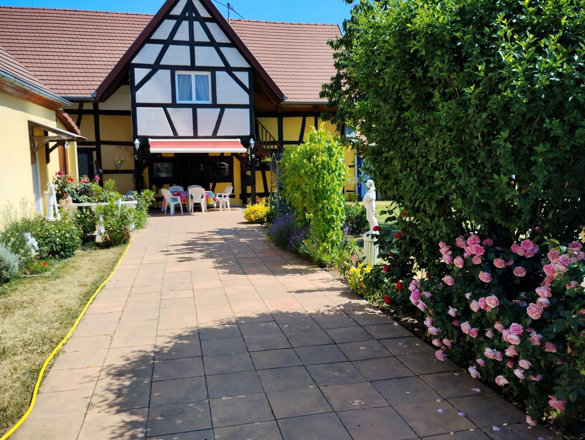 Gite Alsace Appenwihr Bagian luar foto