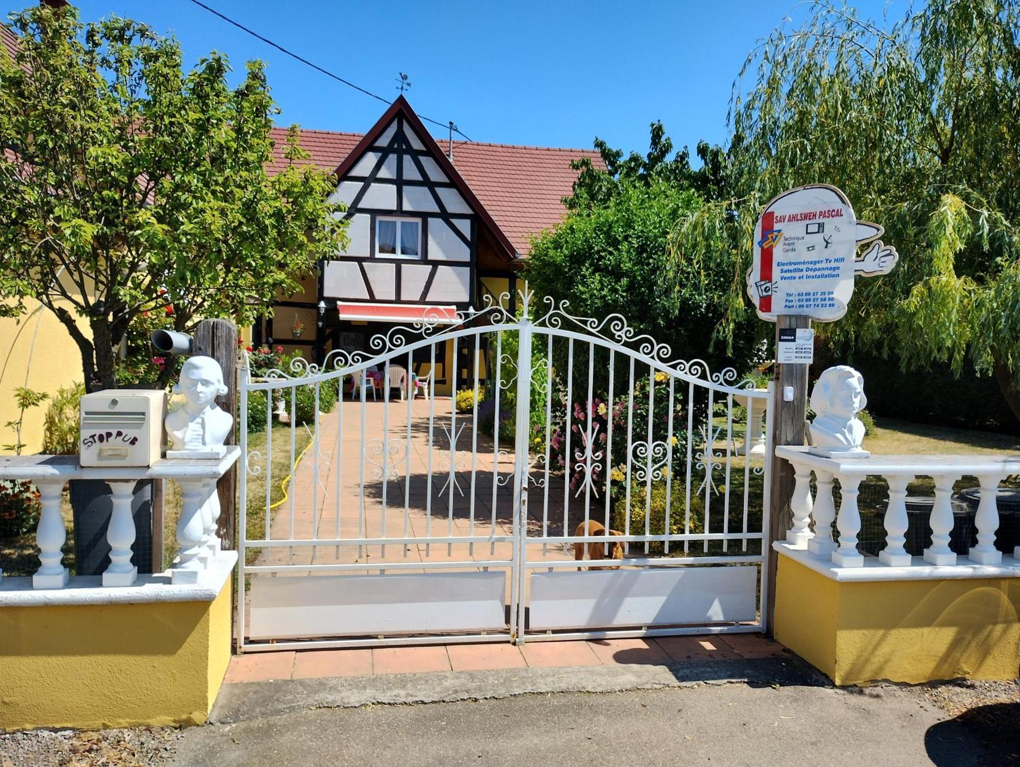 Gite Alsace Appenwihr Bagian luar foto